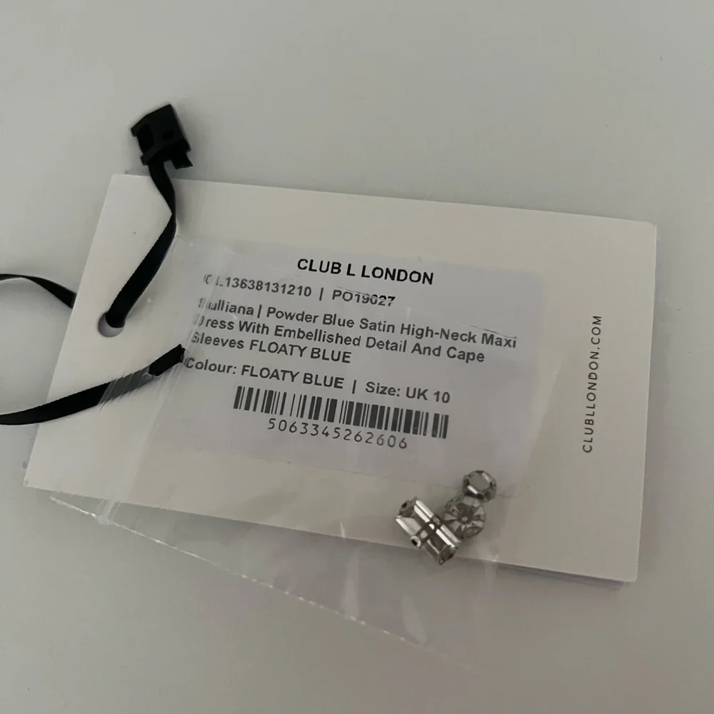 Club L London Light Blue Maxi Dress - Picture 7 of 7